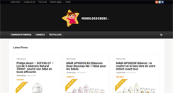 Desktop Screenshot of monblogdebebe.fr